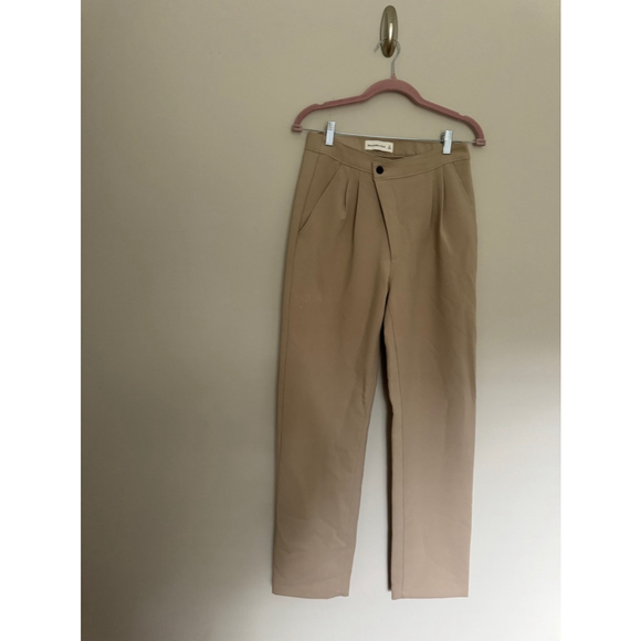 Women's Abercrombie & Fitch Beige Pants Size S - Picture 10 of 13